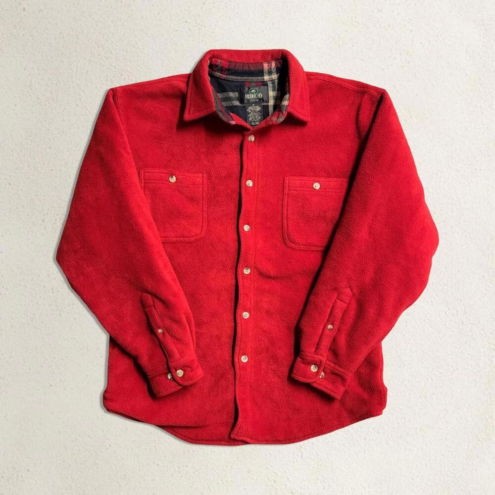 🔥 Redhead Fleece Shacket